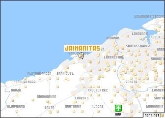 χάρτης της jaimanitas Κούβα