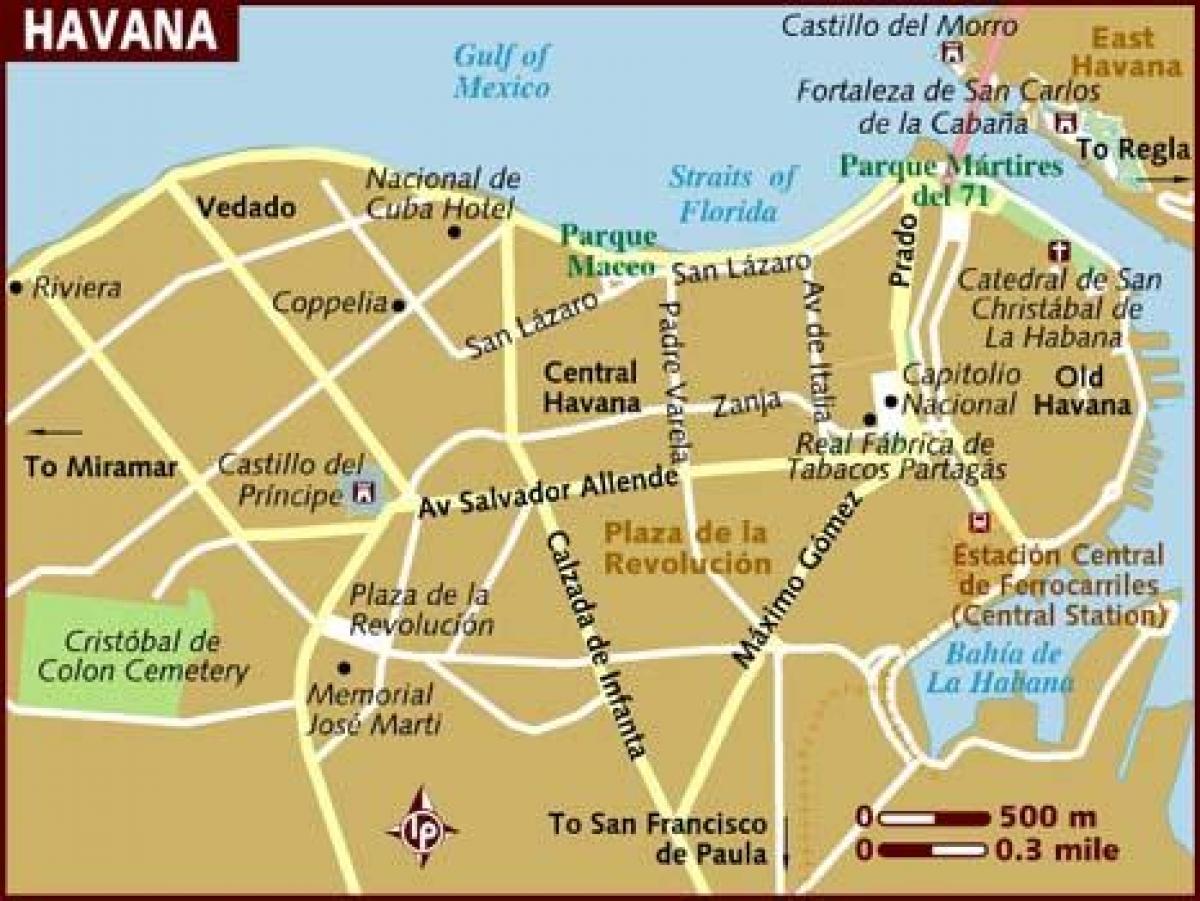 χάρτης Habana